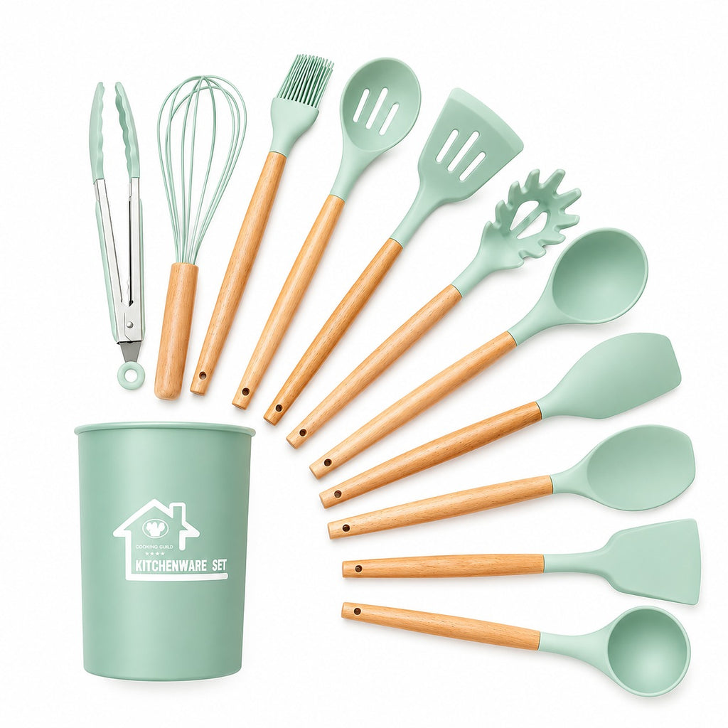 Salto Set Utensili da Cucina in Silicone